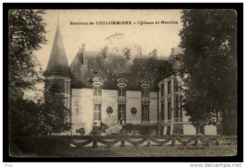 77 Marolles-en-Brie chateau D77D C77278C RH086495