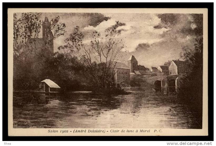 77 Moret-sur-Loing clair de lune loing D77D K77316K C77316C RH086709