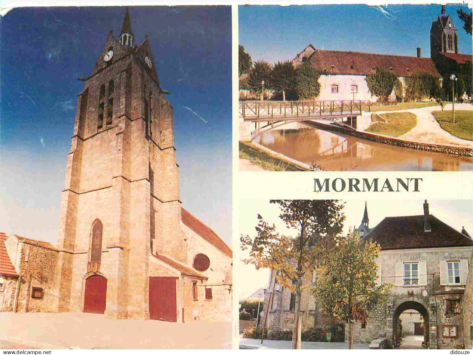 77 - Mormant - Multivues - CPM - Etat froissures - Voir Scans Recto-Verso