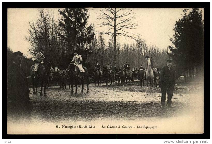 77 Nangis chasse à courre D77D K77327K C77327C RH086790