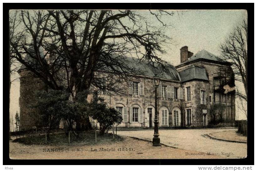 77 Nangis chateau mairie D77D K77327K C77327C RH086784