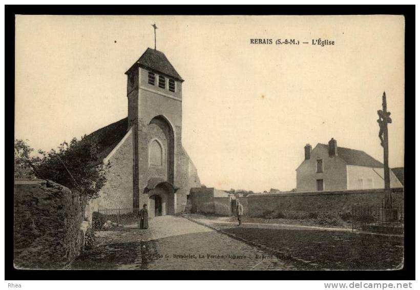 77 Rebais eglise D77D K77385K C77385C RH086938