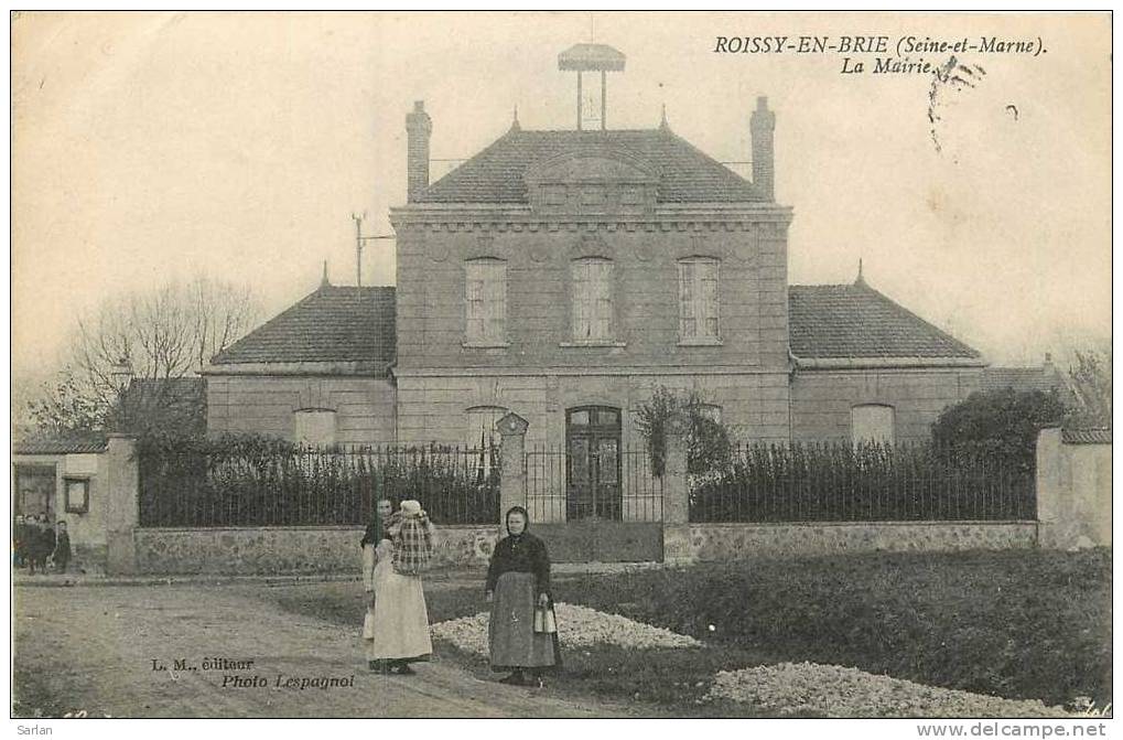 77 , ROISSY EN BRIE , La mairie  , *9083