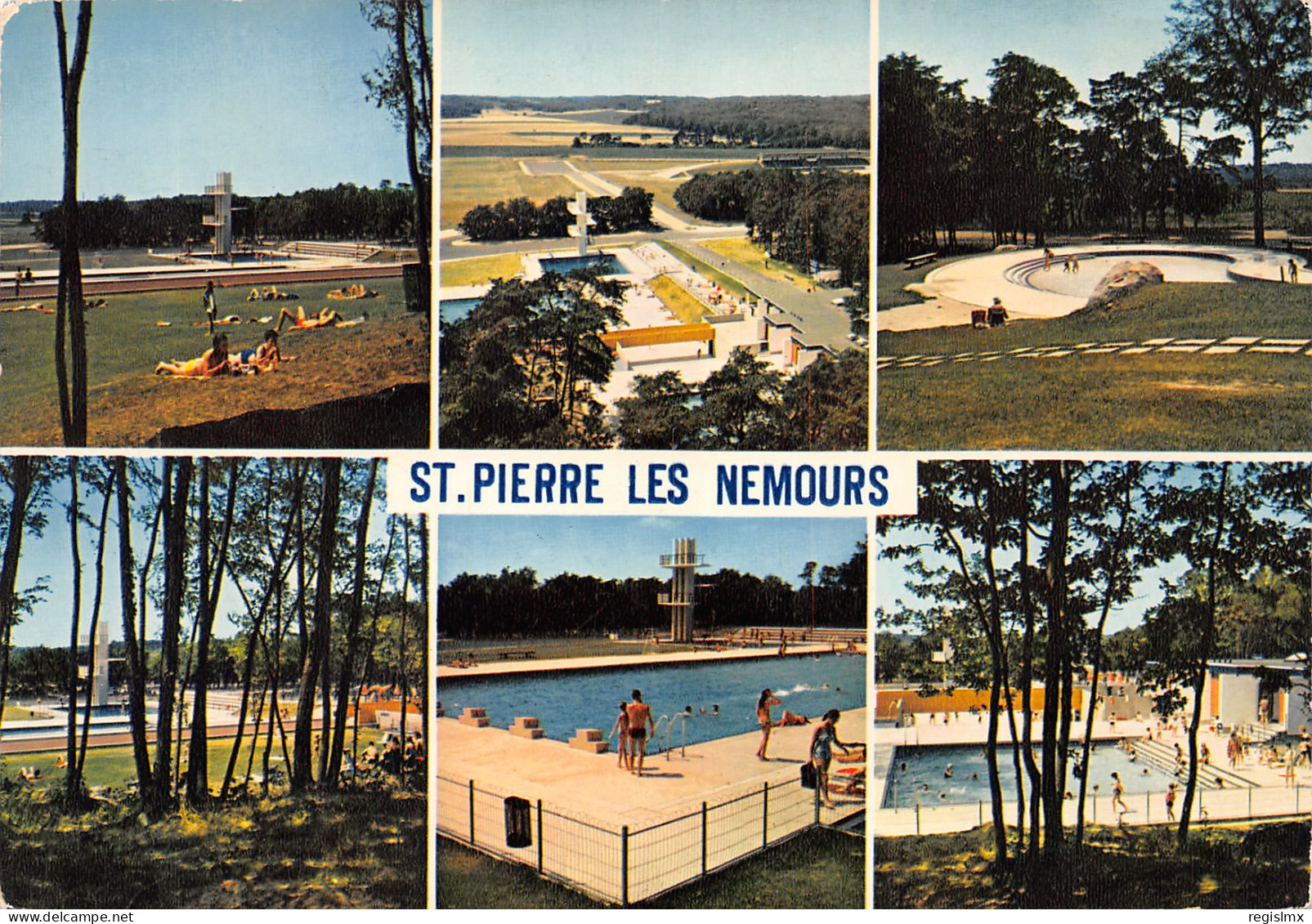 77-SAINT PIERRE LES NEMOURS-N°3416-B/0289