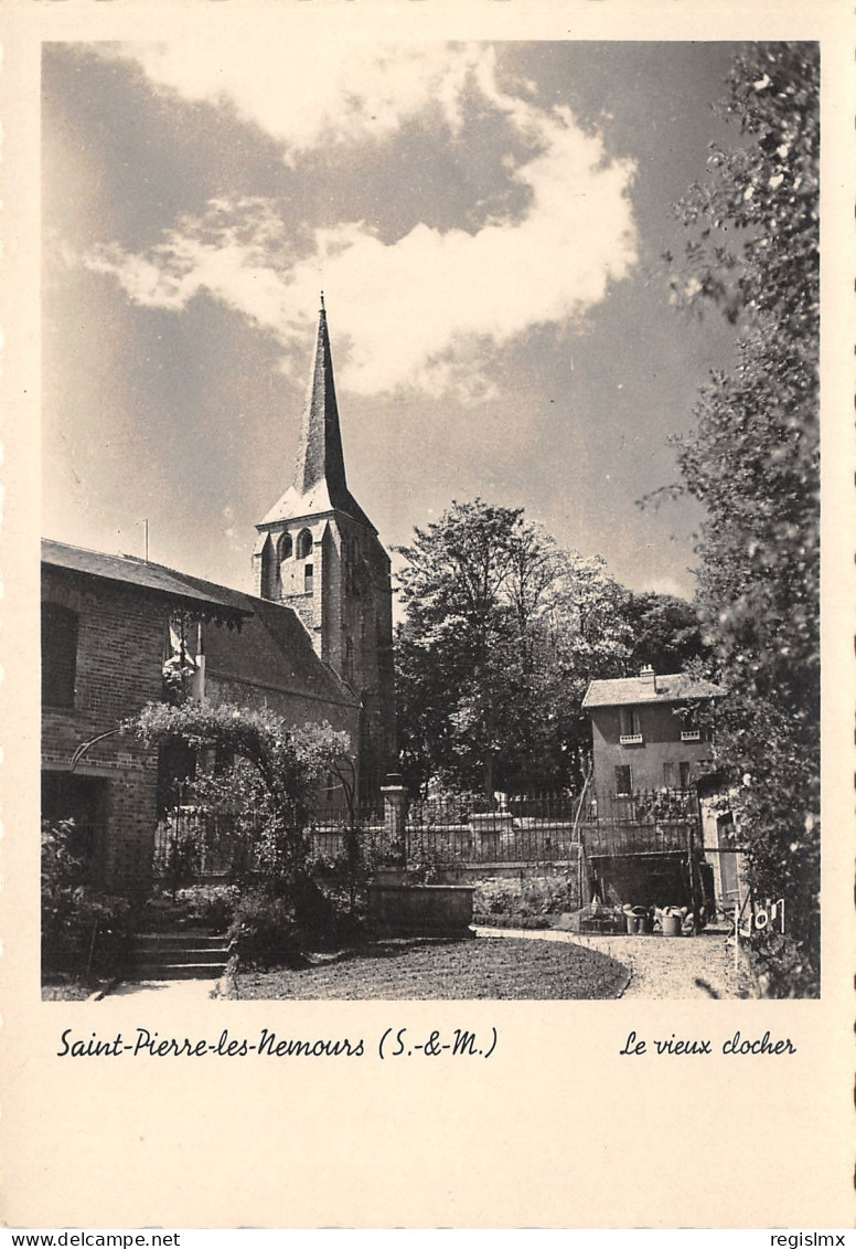 77-SAINT PIERRE LES NEMOURS-N°413-D/0107