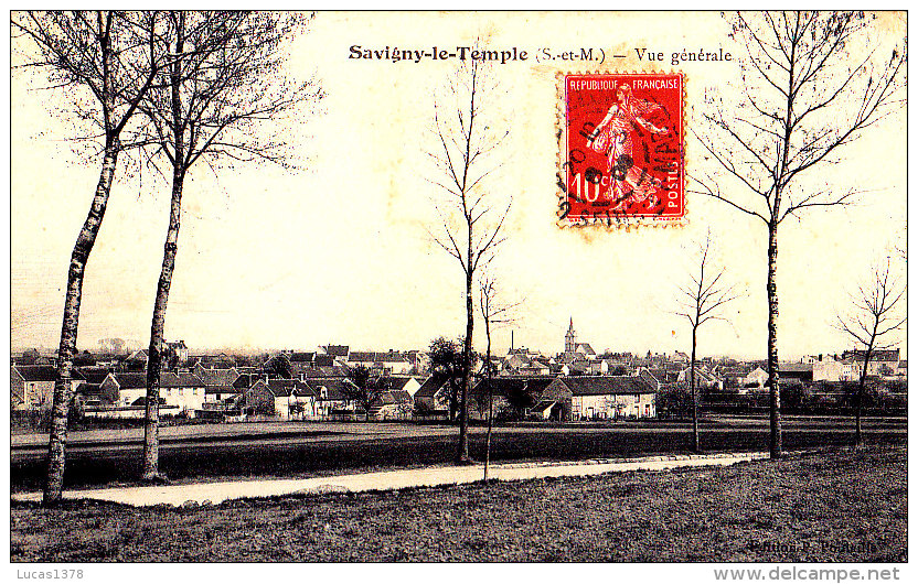 77 / SAVIGNY LE TEMPLE / VUE GENERALE
