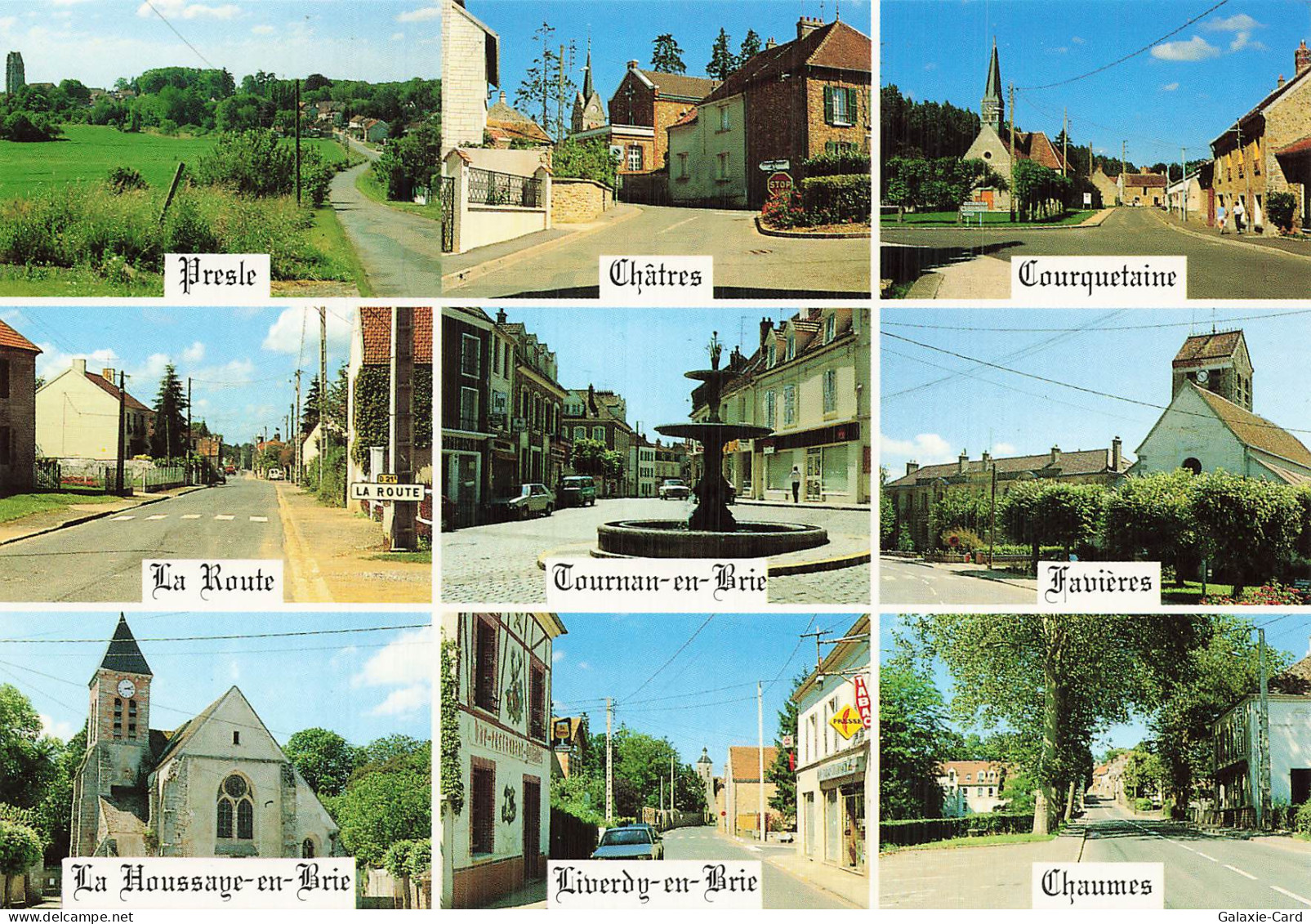 77 TOURNAN EN BRIE LA ROUTE TOURNAN EN BRIE FAVIERES