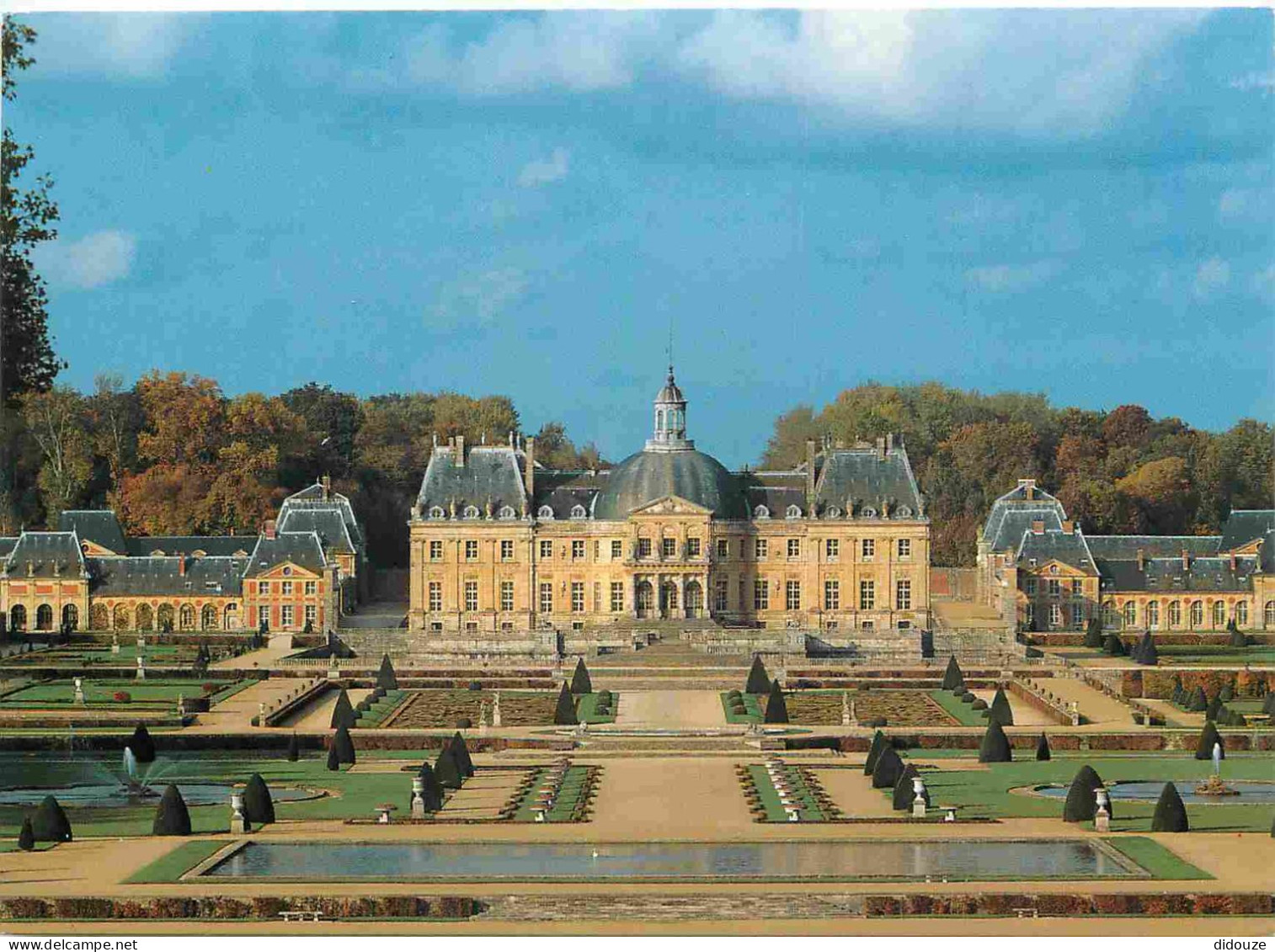 77 - Vaux le Vicomte - Le Château - Perspective Sud depuis l'Hercule Farnèse - CPM - Voir Scans Recto-Verso