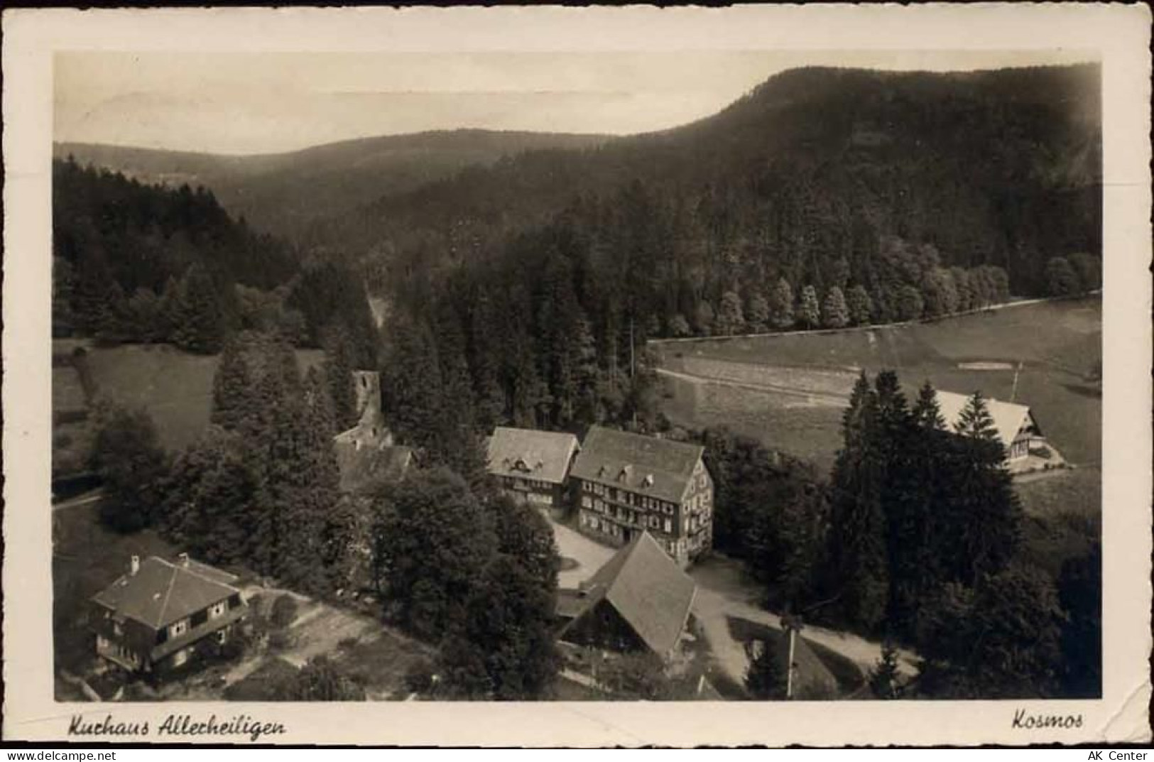 77728 W7603 Oppenau 1937 - Oppenau, Schwarzwald, Kurhaus Allerheiligen,F... - 20027726