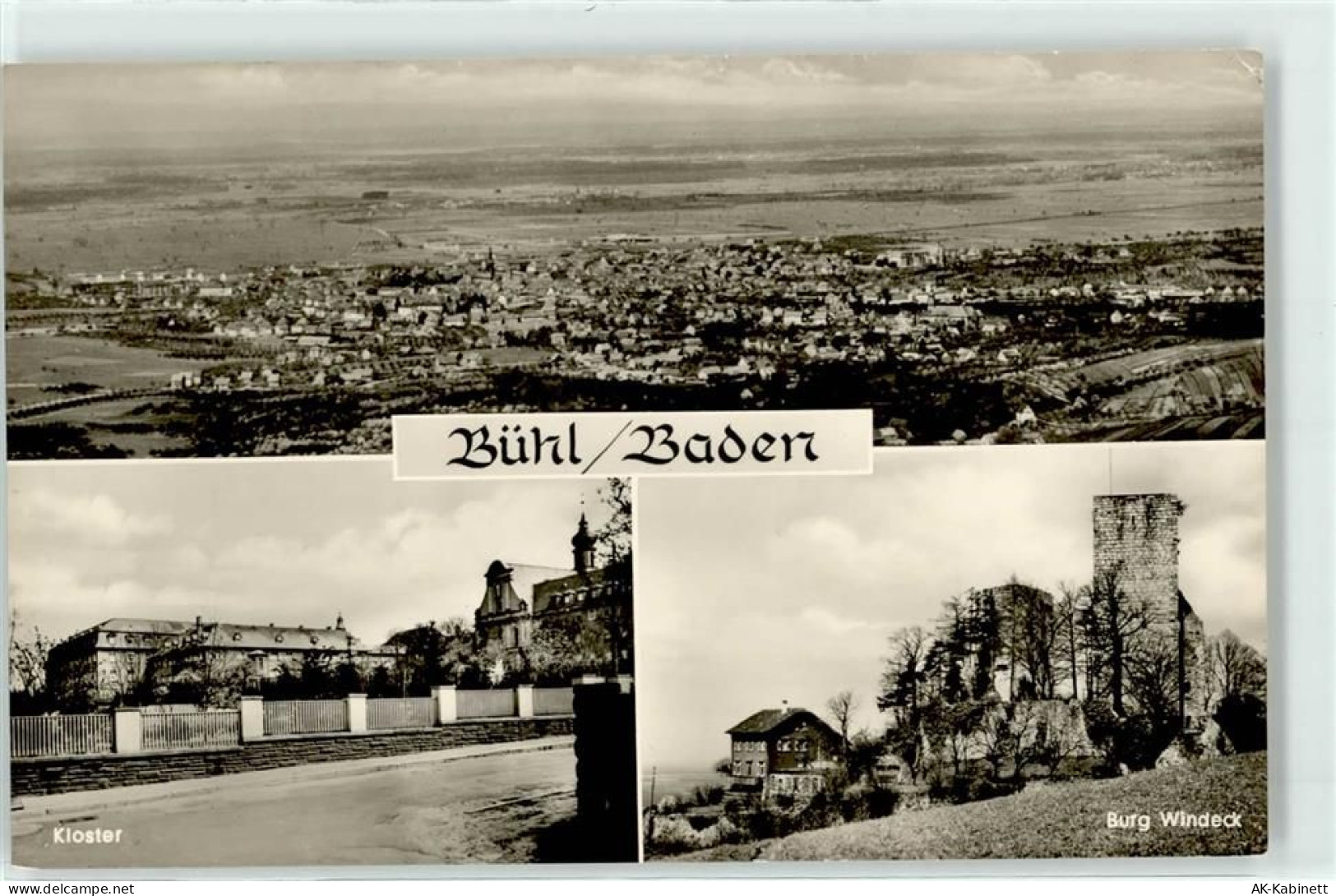 77815 W7580 Bühl , Baden - Burg Windeck Kloster - 51709759