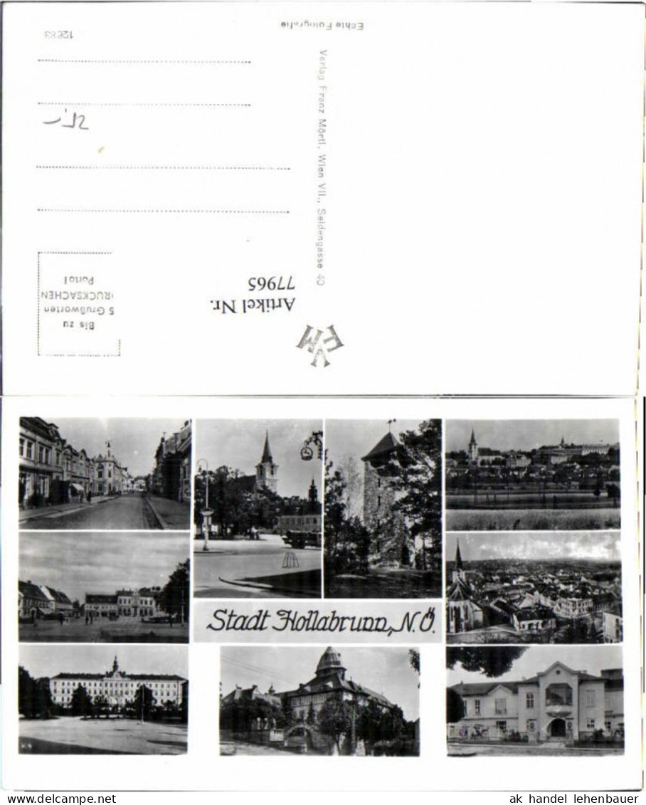 77965,Stadt Hollabrunn Mehrbildkarte