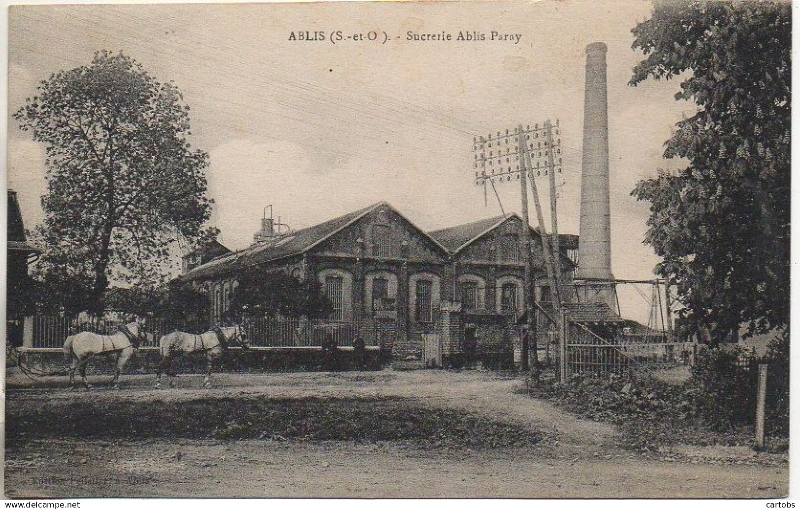 78 ABLIS - Sucrerie Ablis Paray