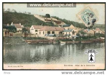 78 Bonnières-sur-Seine - Bonnières - Hôtel de la Glotonière - cpa