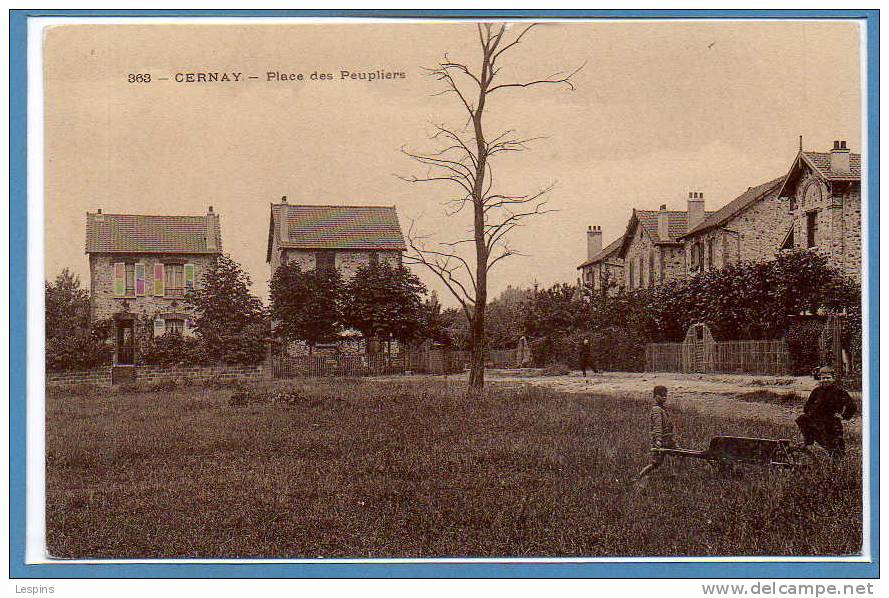78 - CERNAY la VILLE -- Place des Peupliers