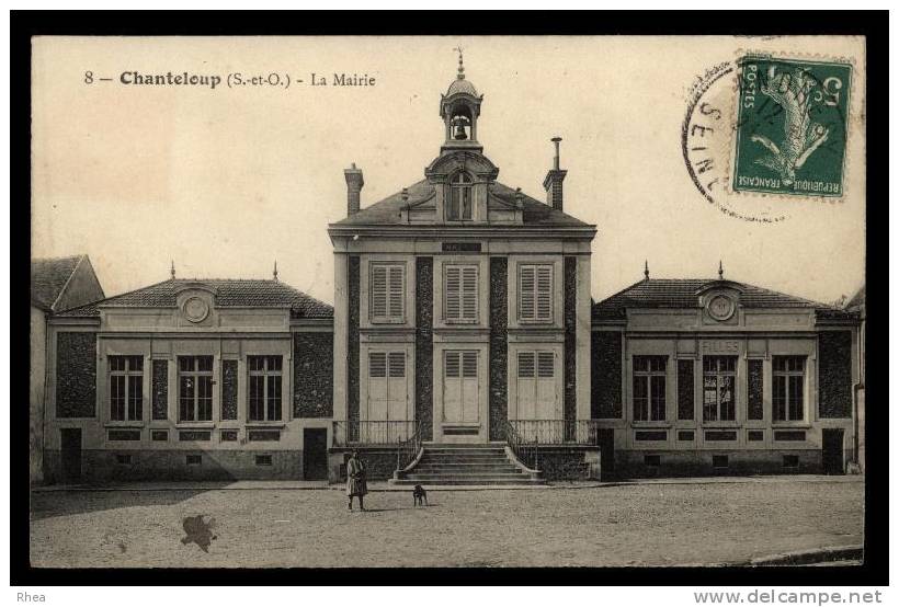 78 Chanteloup-les-Vignes mairie D78D K78015K C78138C RH084178