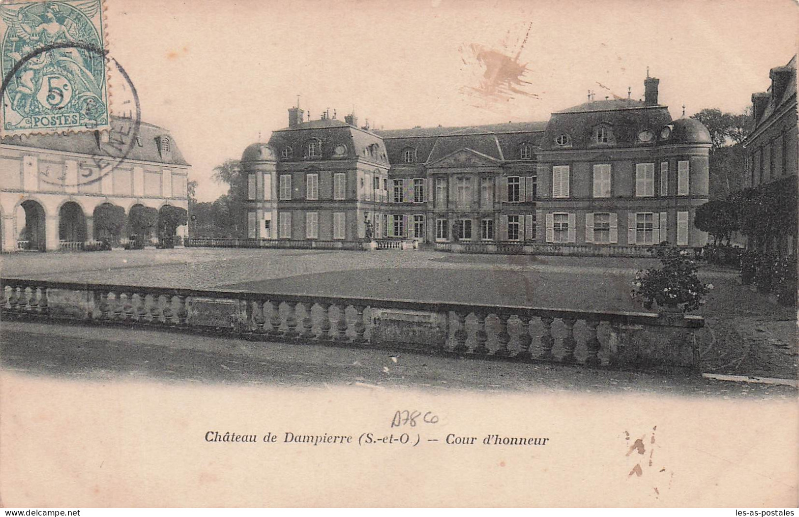 78 DAMPIERRE EN YVELINES CHATEAU DE DAMPIERRE