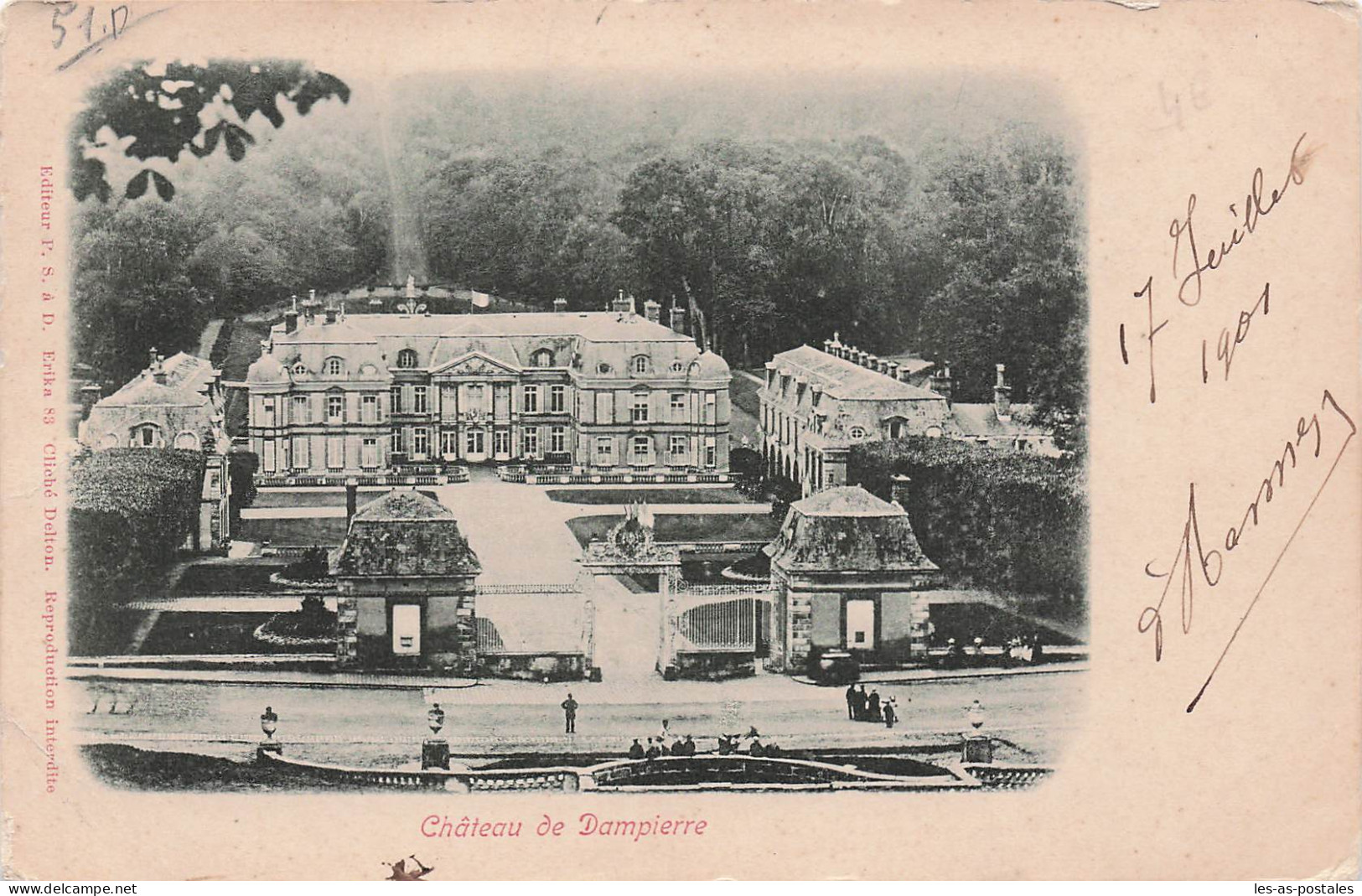 78 DAMPIERRE EN YVELINES CHATEAU DE DAMPIERRE