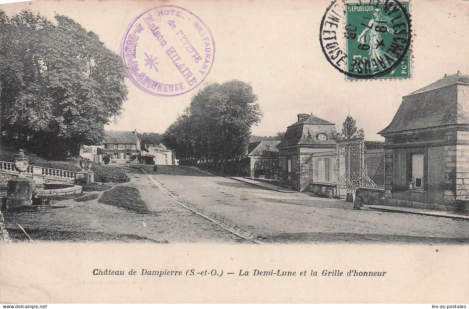 78 DAMPIERRE EN YVELINES CHATEAU DE DAMPIERRE