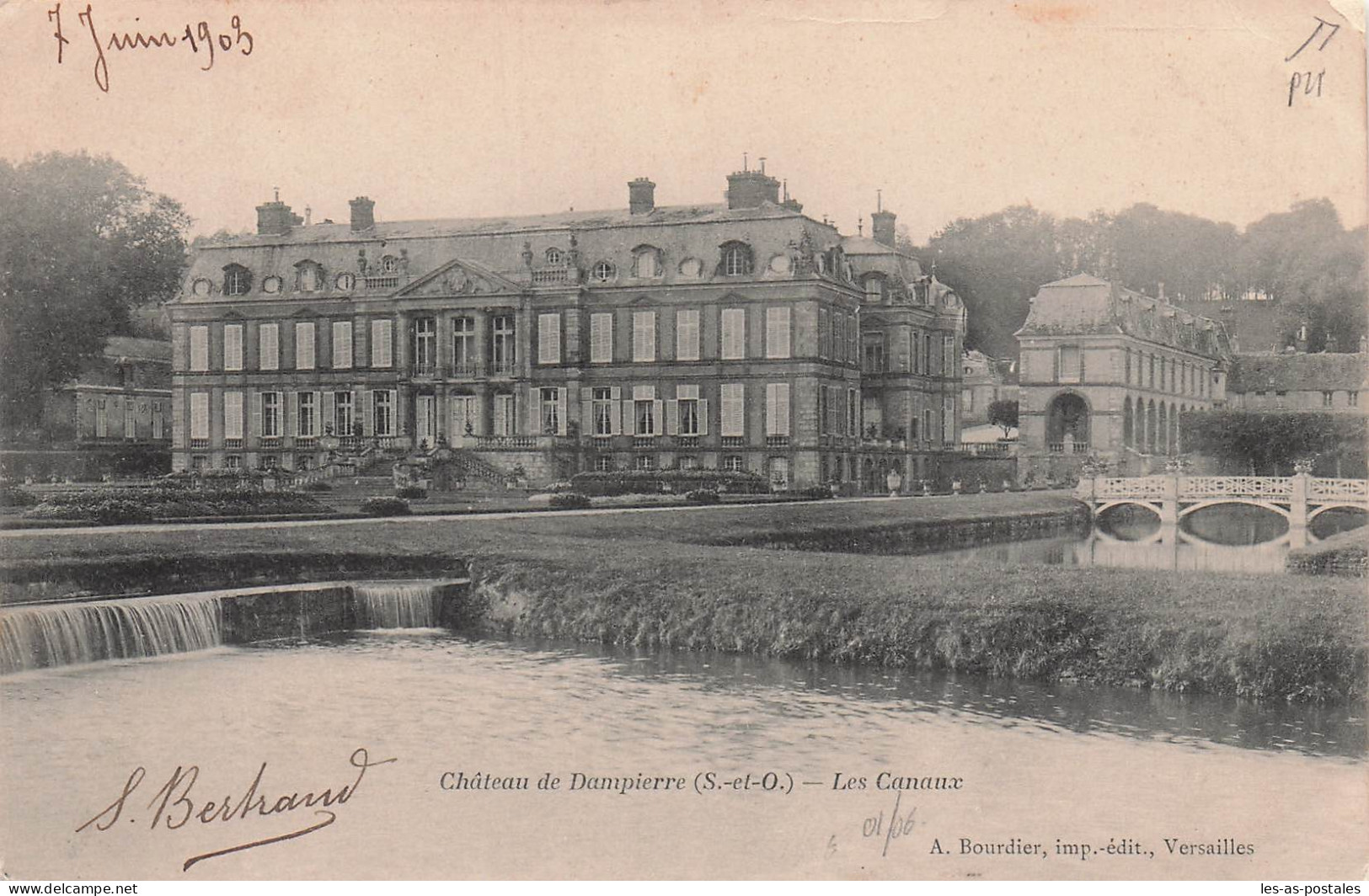 78 DAMPIERRE EN YVELINES CHATEAU DE DAMPIERRE