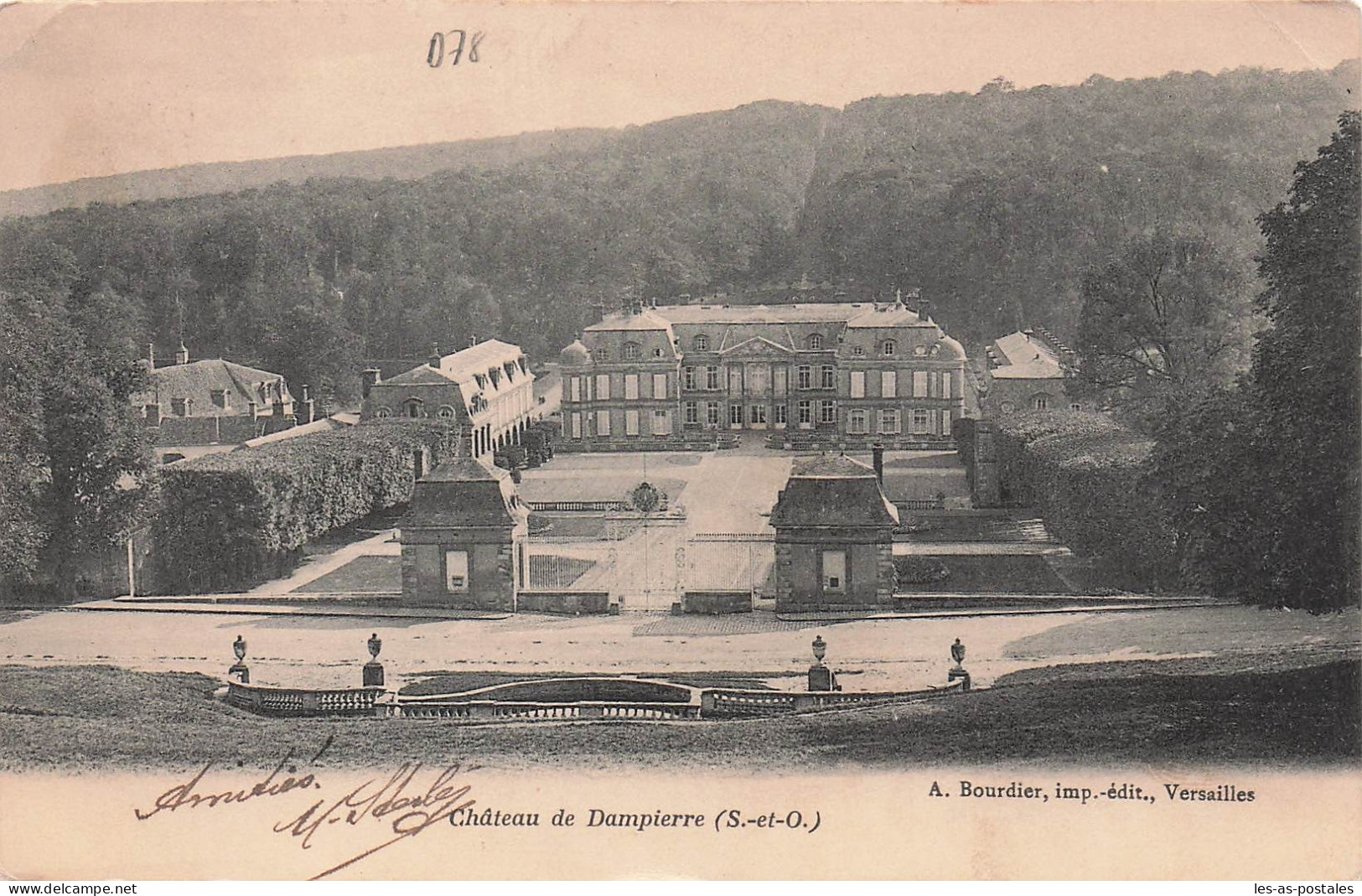 78 DAMPIERRE EN YVELINES CHATEAU DE DAMPIERRE