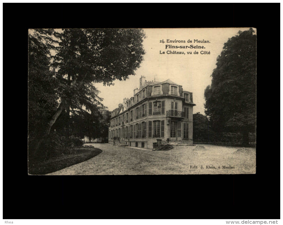 78 - FLINS-SUR-SEINE - chateau