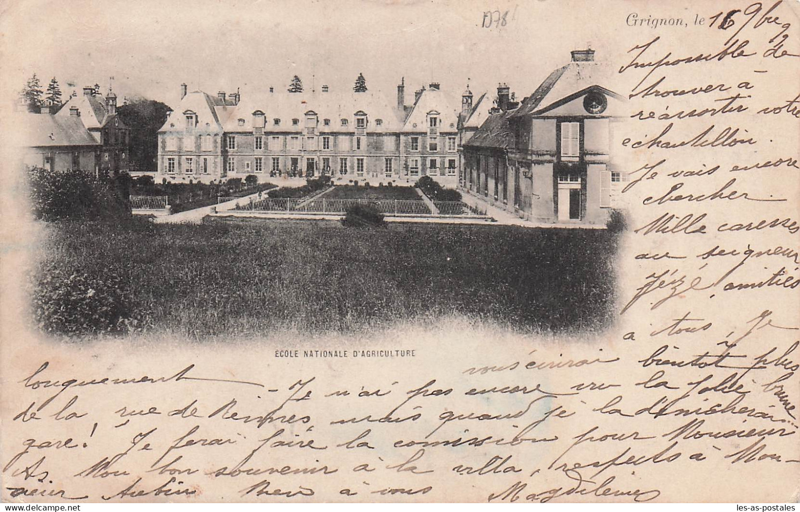 78 GRIGNON ECOLE NATIONALE D AGRICULTURE