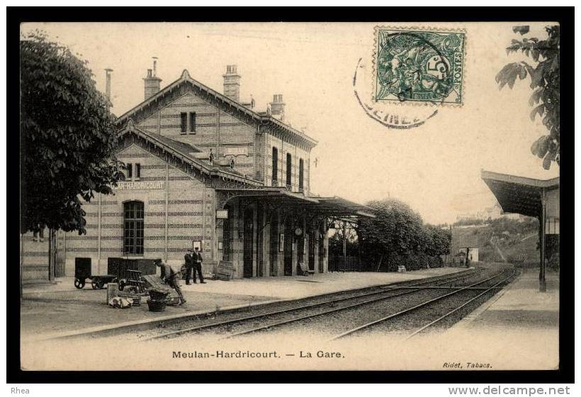 78 Hardricourt gare D78D K78401K C78299C RH084452