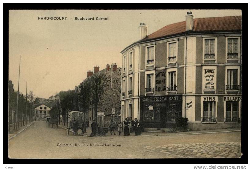 78 Hardricourt hotel cafe D78D K78401K C78299C RH084456