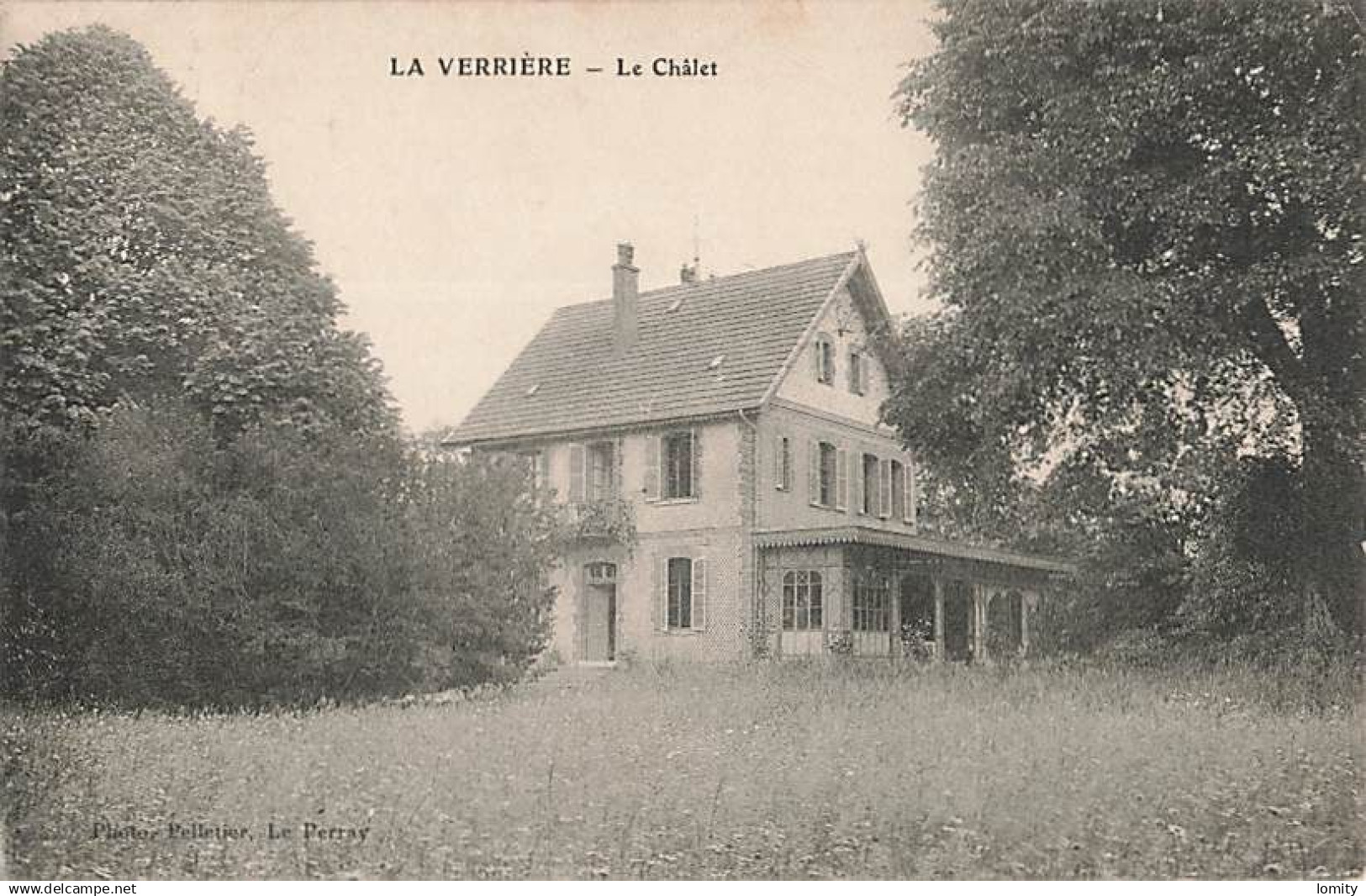 78 LA Verriere le chalet CPA
