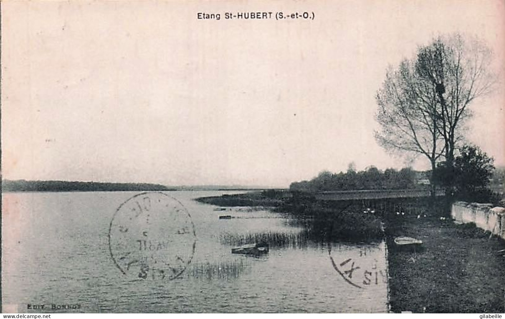 78 - Le Perray en Yvelines  - etang Saint Hubert - 1929
