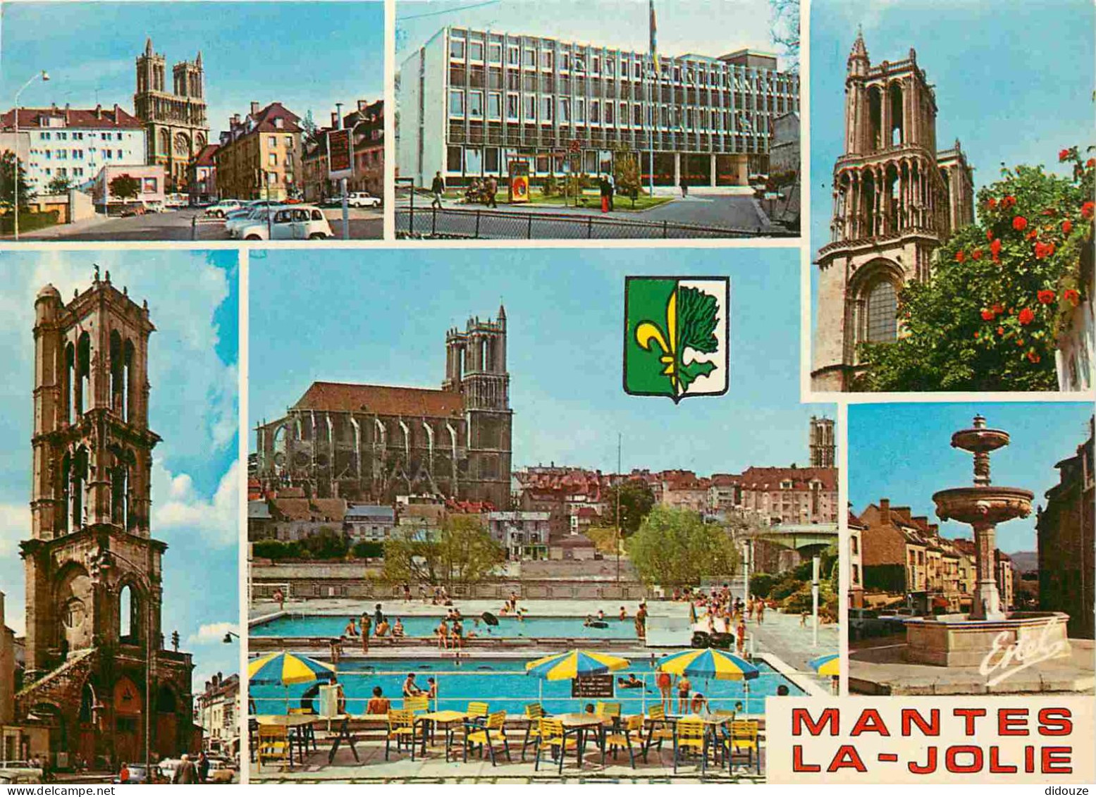 78 - Mantes la Jolie - Multivues - CPM - Voir Scans Recto-Verso