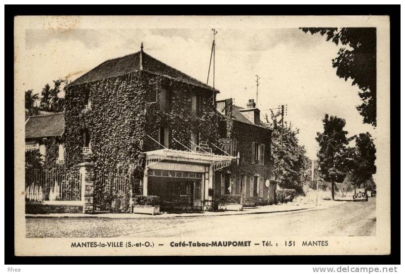 78 Mantes-la-Ville cafe tabac D78D K78362K C78362C RH084680