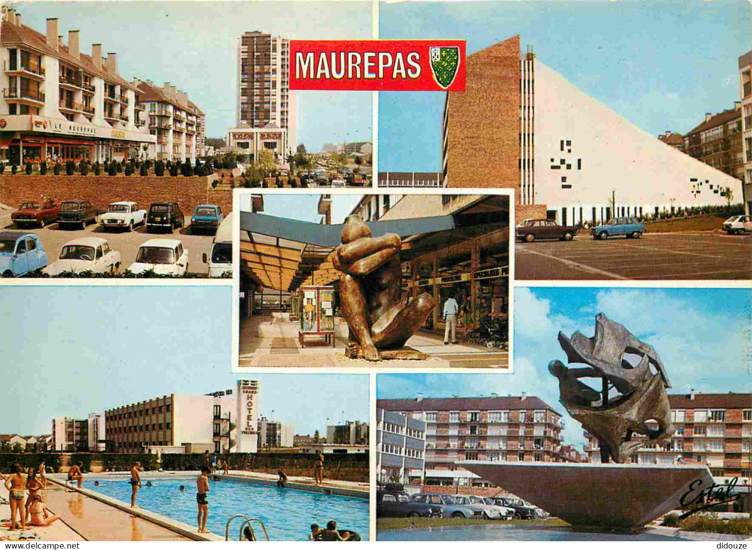 78 - Maurepas - Multivues - immeubles - architecture - Automobiles - CPM - Voir Scans Recto-Verso