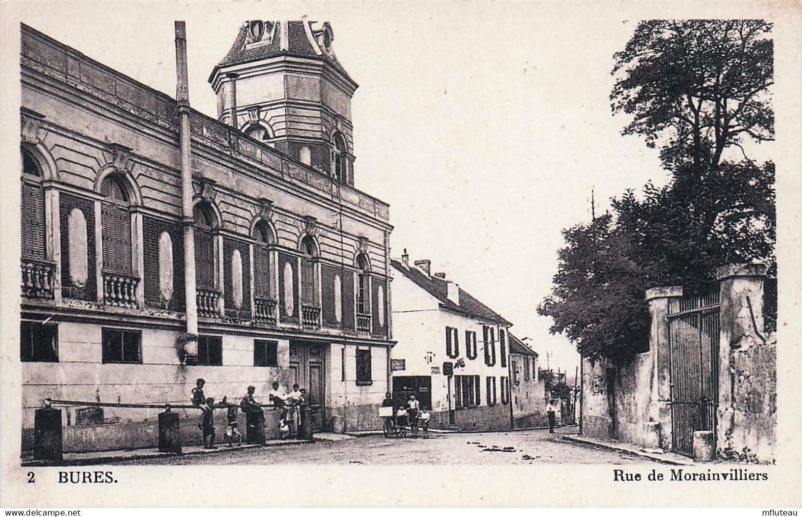 78* MORAINVILLIERS   hameau de BURES -rue de morainvilliers      RL51,1038