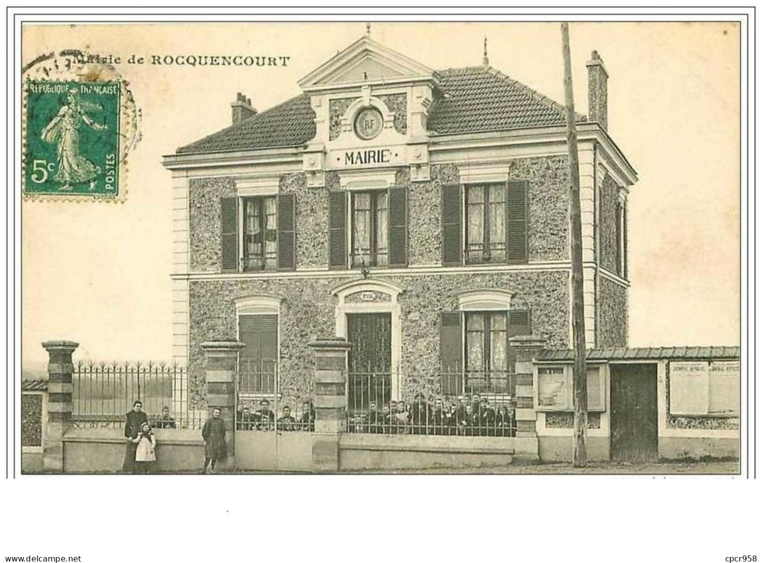 78.ROCQUENCOURT.MAIRIE DE ROCQUENCOURT