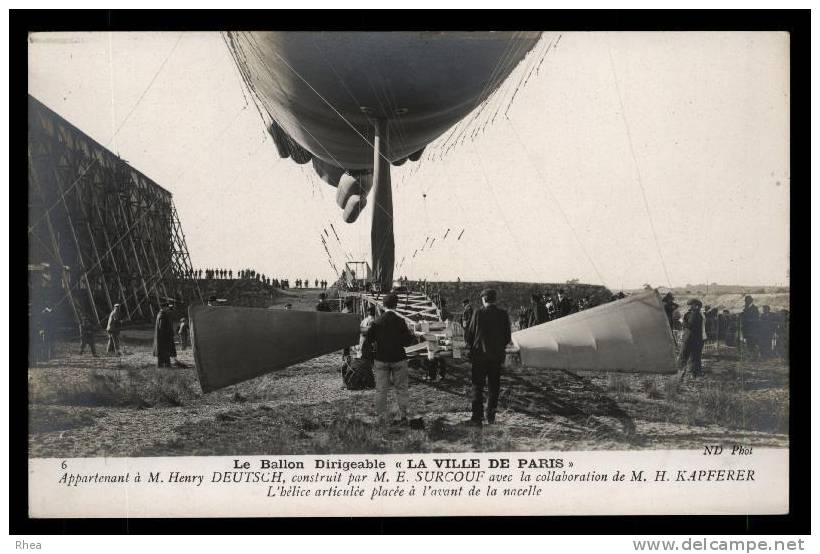 78 - SARTROUVILLE - dirigeable ballon - La Ville de Paris