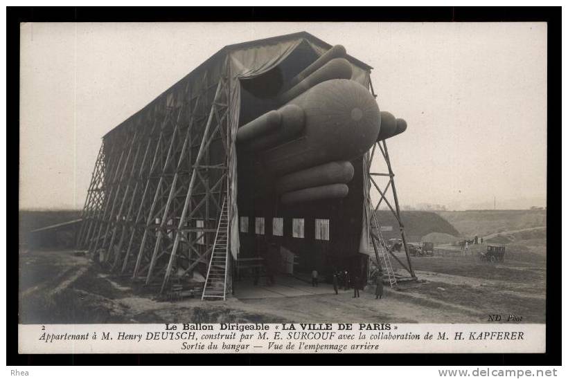 78 - SARTROUVILLE - dirigeable ballon - La Ville de Paris