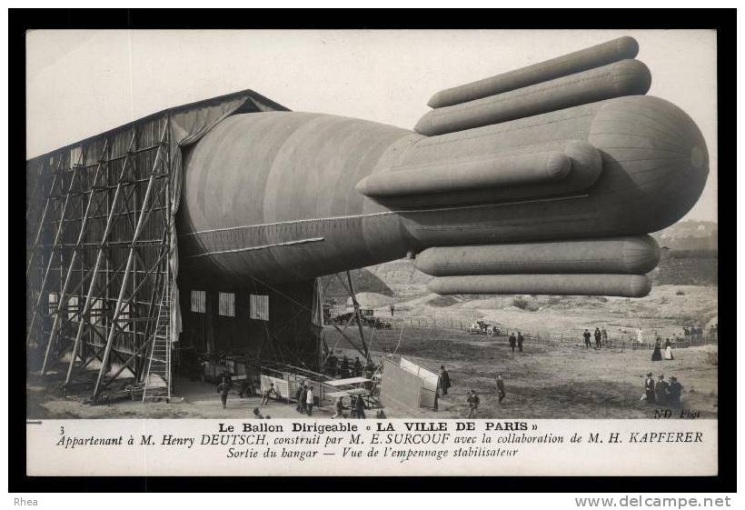 78 - SARTROUVILLE - dirigeable ballon - La Ville de Paris