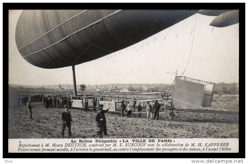 78 - SARTROUVILLE - dirigeable ballon - La Ville de Paris