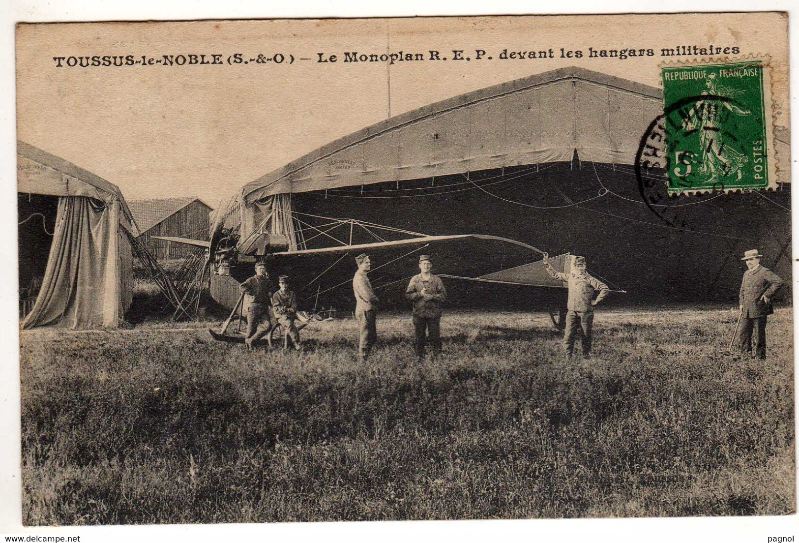 78 : Toussus-le-Noble : Aviation :Le  Monoplan R.E.P. ( N° 1 )