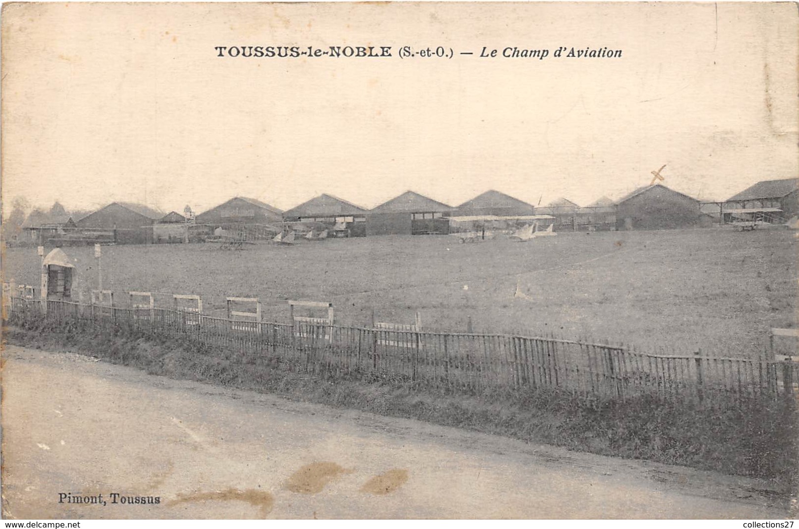 78-TOUSSUS-LE-NOBLE- CHAMP D'AVIATION