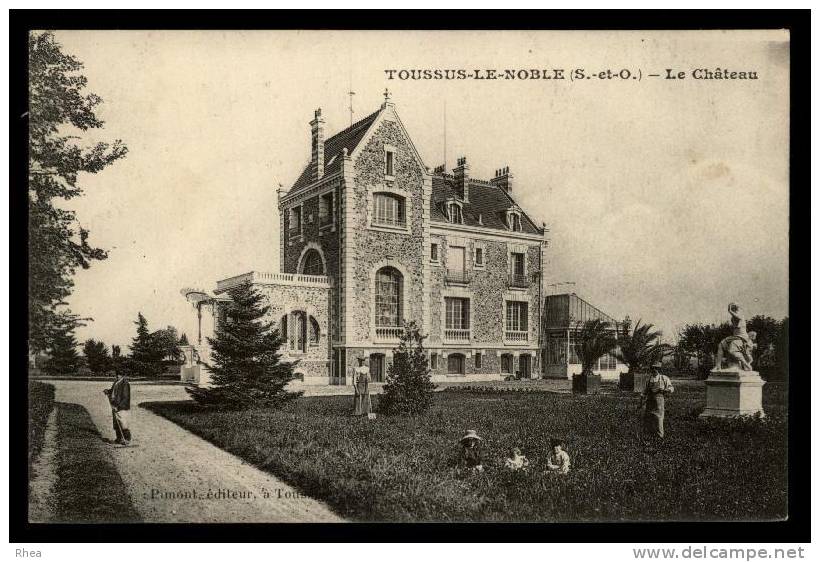 78 Toussus-le-Noble chateau D78D K78646K C78620C RH085353