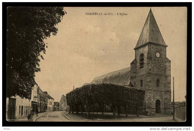 78 Trappes eglise D78D K78621K C78621C RH085333