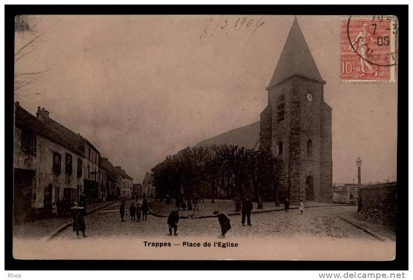 78 Trappes eglise D78D K78621K C78621C RH085345