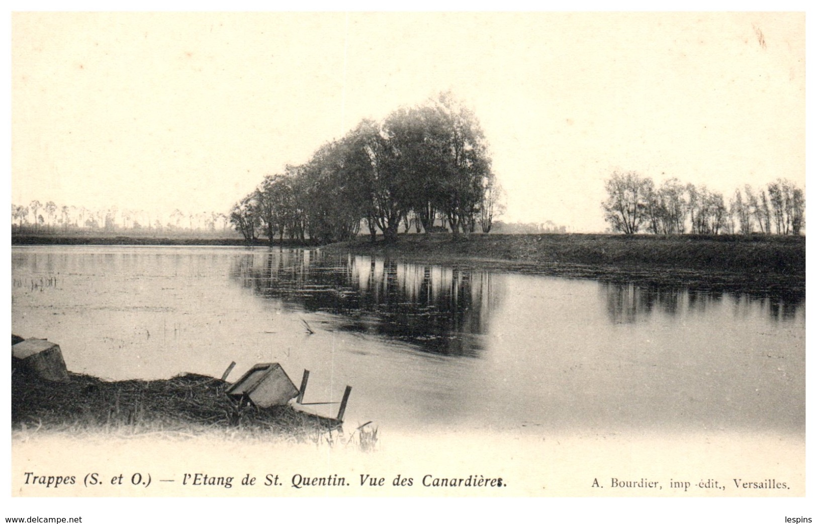 78 -  TRAPPES -- L'Etang de St quentin - Vue des Canardières
