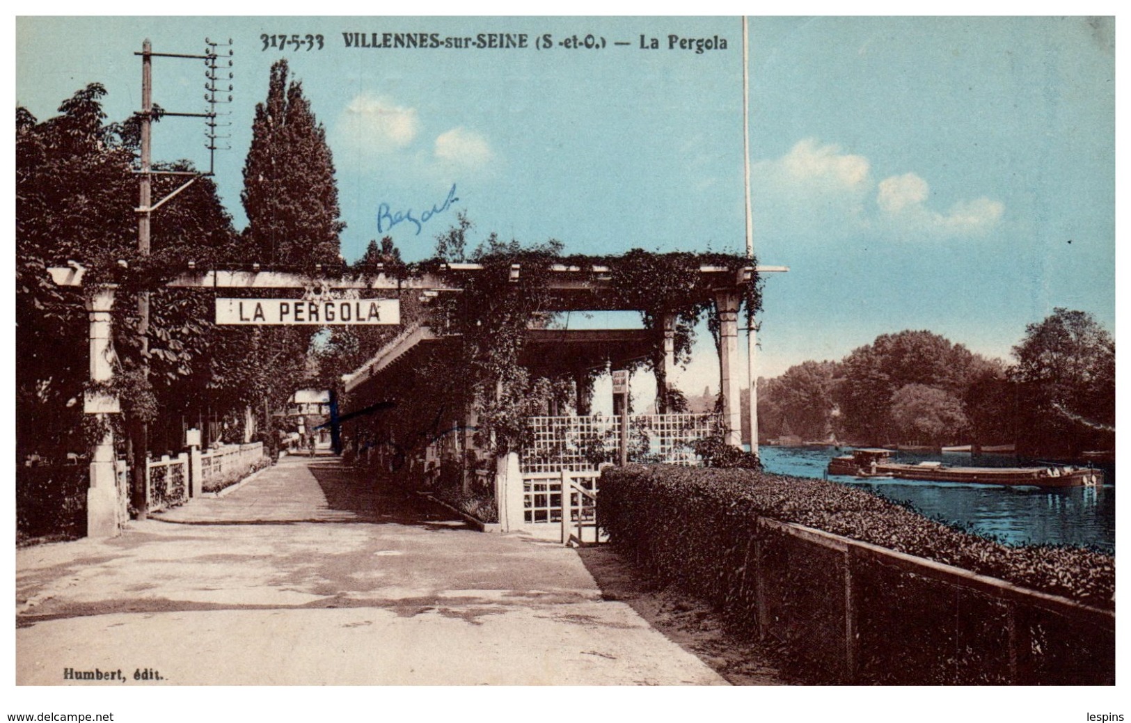 78 - VILLENNES sur SEINE -- La Pergola