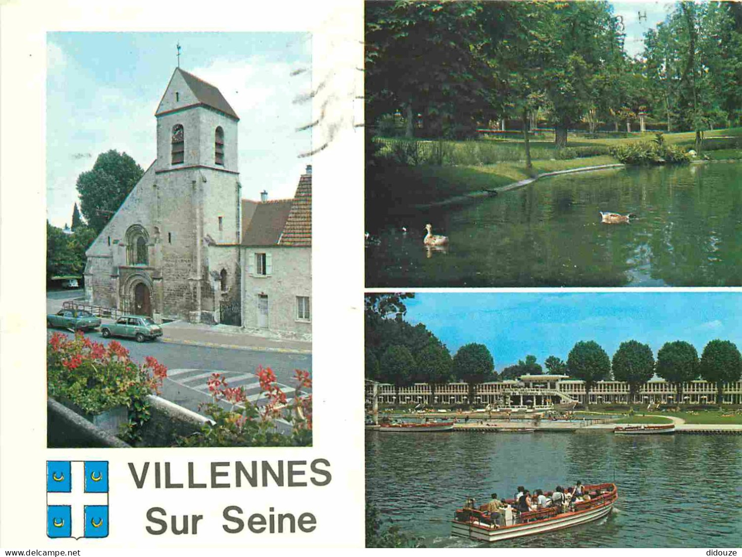 78 - Villennes-sur-Seine - Multivues - Blasons - CPM - Voir Scans Recto-Verso