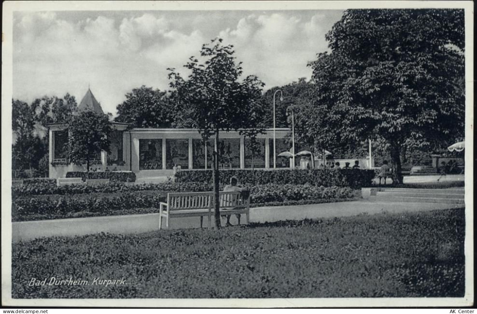 78073 W7737 Bad Dürrheim um 1939 - Bad Dürrheim, Kurpark - 20040694