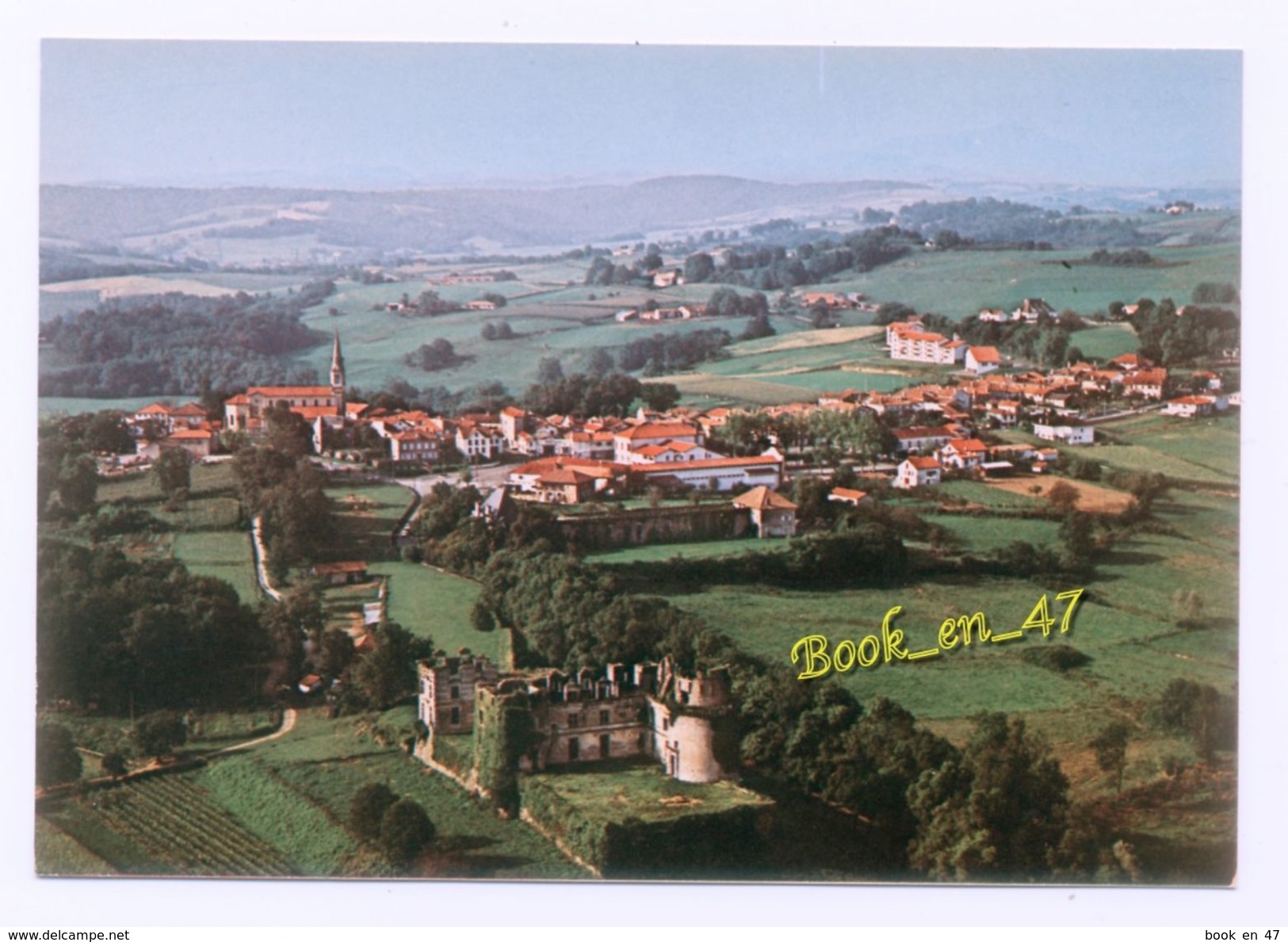 {78241} 64 Pyrénées Atlantiques Bidache , Vue générale. " en baisse "