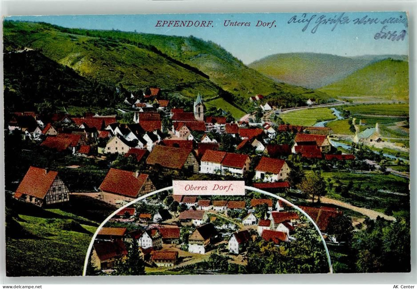 78736 W7239 Epfendorf 1915 - Oberes Dorf Unteres Dorf - 13446879